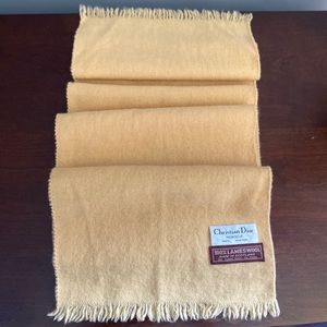 Christian Dior wool scarf